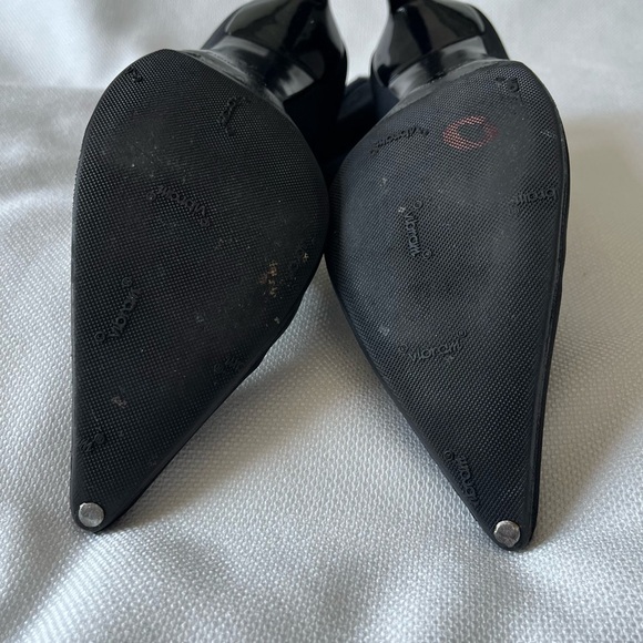 SERGIO ROSSI Vinyl Mesh Sock Boots Black Size 37 - Picture 9 of 14